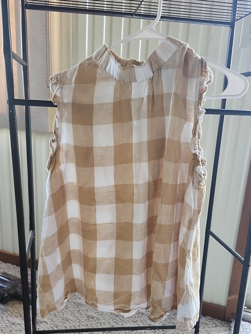 Plaid Top
